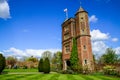 The Elizabethan tower at Sissinghurst Castle in Kent Royalty Free Stock Photo