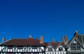 Elizabethan Tudor Style House Rooftops, Stratford Upon Avon, England