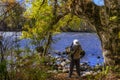 Along the Watauga River at Sycamore Shoals State Park, Tennessee, USA