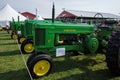Elizabethtown, PA, USA-August 20, 2023: John Deere 50 tractor at a small town carnival and country fair.