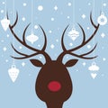 elk of christmas card