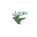 Elk logo designs for animal care and farm logo icon and symbol