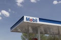 Mobil gas and service station. ExxonMobil is the world`s largest oil, petrol and gas company