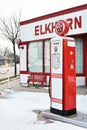 Elkhorn Garage Royalty Free Stock Photo