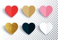 Vector Stock Valentine Heart Icon Set Royalty Free Stock Photo