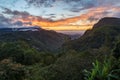 Ella Gap sunrise on Sri Lanka