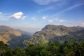 Ella mountain view. Travel to Sri Lanka. Natural beautiful summer landscape