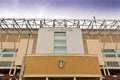 Elland Road stadium in Leeds, West Yorkshire.