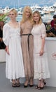 Elle Fanning, Nicole Kidman & Kirsten Dunst Royalty Free Stock Photo