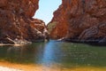 Ellery Creek Big Hole, Northern Territory, Australia Royalty Free Stock Photo