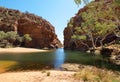 Ellery Creek Big Hole, Northern Territory, Australia Royalty Free Stock Photo