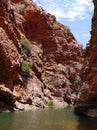 Ellery creek big hole Royalty Free Stock Photo