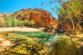 Ellery Creek MacDonnell Ranges Royalty Free Stock Photo