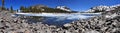 Ellery Lake at Tioga Road, Yosemite National Park Royalty Free Stock Photo