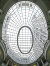 Ellipse transparent ceiling Royalty Free Stock Photo