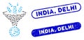 Elliptic Collage Euro Sale Conversion with Distress India, Delhi Seals