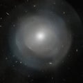 Elliptical Galaxy NGC 474 in the constellation Pisces. Elements of this picture furnished by NASA Royalty Free Stock Photo