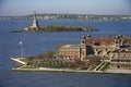 Ellis Island. Royalty Free Stock Photo