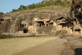 Ellora - big religious cave complex,India