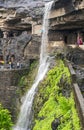 Ellora temple religious complex with Buddhist, Hindu and Jain cave temples and monasteries, UNESCO world heritage site, India