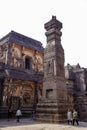 Ellora, Maharashtra, INDIA - JANUARY 15, 2018: EKailash Temple in Ellora