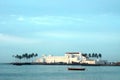 Elmina Castle across the water Royalty Free Stock Photo