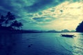 Beach in El Nido - Sunset View