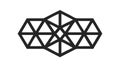 Elongated Geometric Abstract, Intricate & Modern Pattern, vector design Generative AI Royalty Free Stock Photo