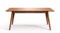 Elongated Wooden Dining Table With Subtle Gradients - Craftcore Design