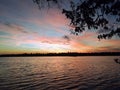 Eloquent Lake Sunset Royalty Free Stock Photo