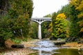 Elora Ontario in the fall Royalty Free Stock Photo