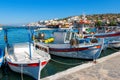 Elounda harbour. Crete, Greece Royalty Free Stock Photo