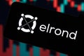 Elrond (EGLD) editorial. Illustrative photo for news about Elrond (EGLD) - a cryptocurrency