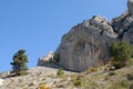 Els Frares, karst rock formation, Spain Royalty Free Stock Photo