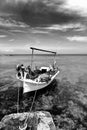 Els Pujols beach in Formentera Royalty Free Stock Photo