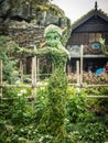 Elsa Frozen Topiary Epcot Flower Garden Norway