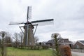 Elst The Netherlands, february 26 2021, Windmill t Wissel dating from 1855