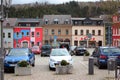 Elsterberg, Germany - April 13, 2023: Market place of Elsterberg, a town in the Vogtlandkreis district in Saxony, eastern Germany Royalty Free Stock Photo