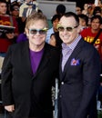 Elton John and David Furnish Royalty Free Stock Photo