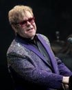 Elton John Performs in Concert Royalty Free Stock Photo