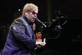 Elton John Performs in Concert Royalty Free Stock Photo