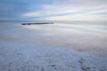 Horizon over water at Lake Elton