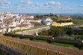 Elvas city historic buildings inside the fortress wall in Alentejo, Portugal Royalty Free Stock Photo