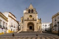 Our Lady of the Assumption cathedral on the Republic Square in Elvas Royalty Free Stock Photo