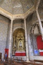 Architectural details of the interior of Dominicas church in Elvas