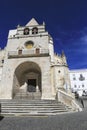 Our Lady of The Assumption church in Republic Square of Elvas Royalty Free Stock Photo