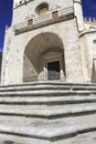 Our Lady of The Assumption church in Republic Square of Elvas Royalty Free Stock Photo