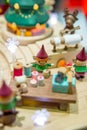 Elves in Santa`s workshop