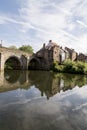 Elvet Bridge across the River Wear - Durham