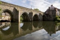 Elvet Bridge across the River Wear - Durham